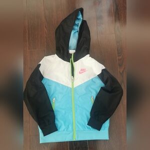 (3/$12) - Nike Kids Windbreaker Jacket. 6-7years old. Black,Blue,White